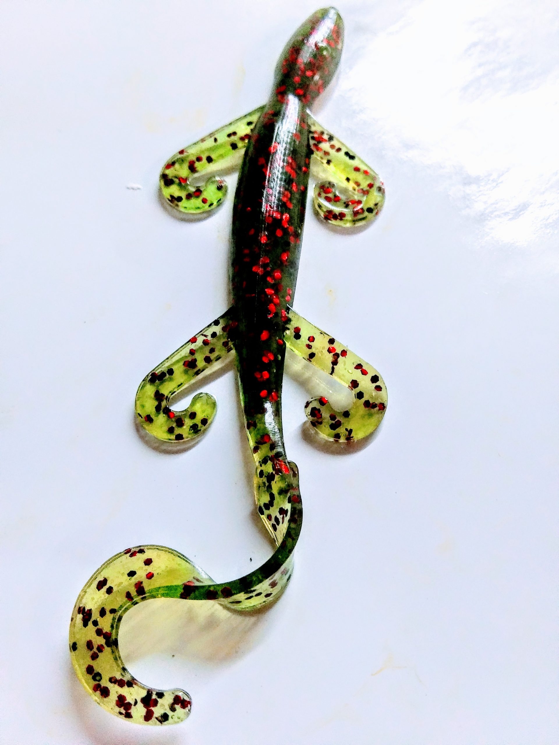  Zoom Lizard - Watermelon Seed : Artificial Fishing