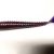 Swimbait-, ribbed we call Twisted Torpedo 4.5 Inch Junebug Red Swimbait