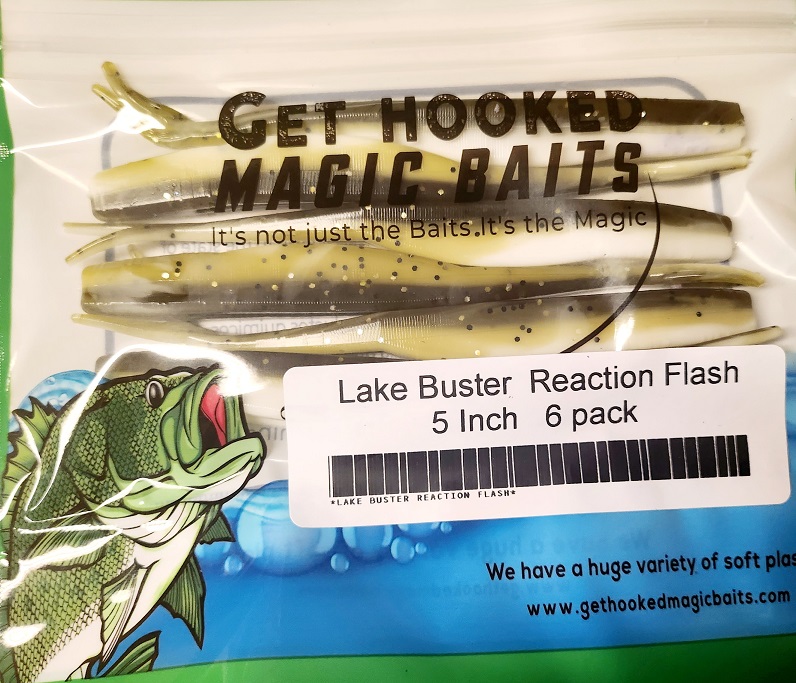 Limited Edition soft plastic bait Reaction Flash - Get Hooked